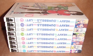 Quanto Pesano i manubri che sollevi? Vol. Set manga inglese 2,3,4,6,7,8,9,10! - Foto 1 di 3