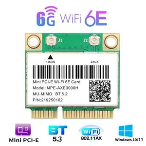 WiFi 6E AX210HMW Bluetooth 5.3 Wifi Card For Intel AX210 AX200 Wireless Adapter - Picture 1 of 14