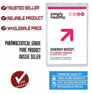 D-Ribose Energy 2kg Unflavoured Premium Quality Powder, Best Value Ribose - Picture 1 of 7
