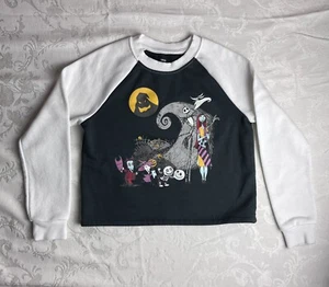 Disney Kids Sweatshirt Size Medium 7-8 Nightmare Before Christmas Long Sleeve - Picture 1 of 15