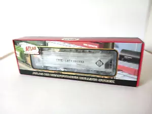 Atlas Ho RTR Erie Lackawanna 3 Bay Centerflo Hopper Stahl, verwittert, KDs Neu im Karton SH - Bild 1 von 5