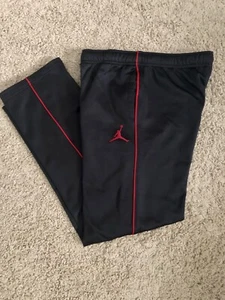 Jordan Youth Black Athletic Sweatpants Sz Large - Picture 1 of 9