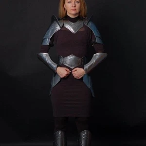 Medieval Armor FULL SET Of Lady Larp "Princess of the war" LARP Cosplay Armor - Picture 1 of 5