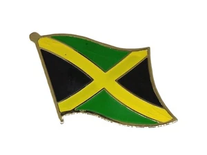 Spilla Pin Bandiera Giamaica Jamaica in metallo smaltato - Foto 1 di 1