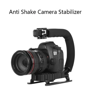Universal U-Form Kamera Stabilisator Handgriff Halterung für DSLR Video Camcorde - Bild 1 von 6
