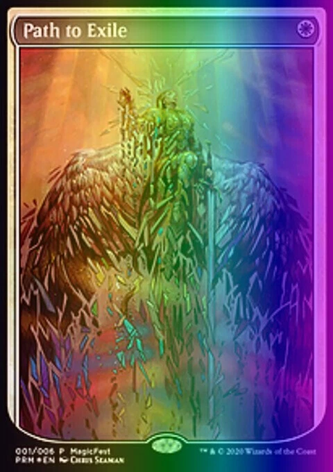 MTG Magic the Gathering Path to Exile (1/6) MagicFest 2020 LP FOIL - Image 1 of 1