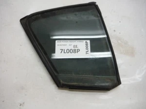 2010 HONDA INSIGHT HYBRID A/T PASSENGER REAR QUARTER GLASS WINDOW OEM 11 12 13 - Picture 1 of 1