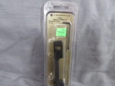 Base Receptor Redonda con Tornillos LEUPOLD STD Savage 10 RH-SA #55721 Foto 1 de 2