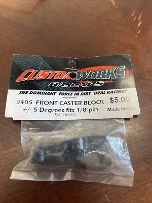 Custom Works 5 Degree Caster Blocks [CSW 3405] - Image 1 of 3