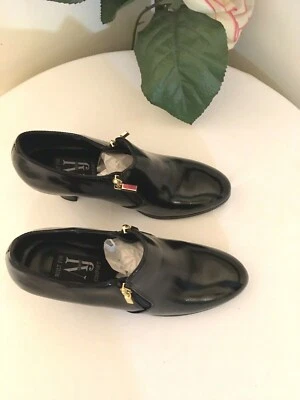 Botines AJ VALENCI Comfort Stylist charol negro talla 9,5 M. Foto 1 de 4