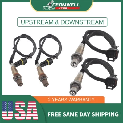 4 sensores de oxígeno lambda O2 aguas arriba y aguas abajo para BMW 760Li 10-15 6,0 L N74 Foto 1 de 4