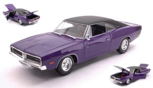 Maisto DODGE CHARGER R/T 1969 PURPLE 1:18 - Foto 1 di 1