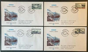 Denmark 1984 FDC Danish Fisheries and Shipping ships fish - Picture 1 of 1