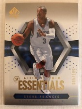 2004-05 SP Authentic Steve Francis #119 Essentials Limited #D /100
