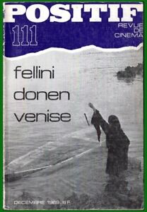 Cinéma Positif n°111 - déc 1969 - Fellini - Donen - Sweet hunters Ruy Guerra