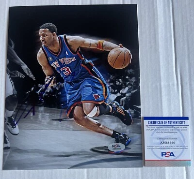 Foto firmada con autógrafo de Tracy McGrady 8x10 certificado de autenticidad PSA rara Foto 1 de 2