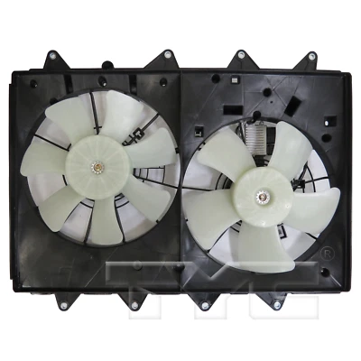 Dual Radiator Condenser Cooling Fan Assembly w/ FCM For 2007-2015 Mazda CX-9 - Image 1 of 4