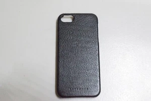 Levenger Leather Case : For iPhone SE First Generation : Black Color : Levenger. - Picture 1 of 3