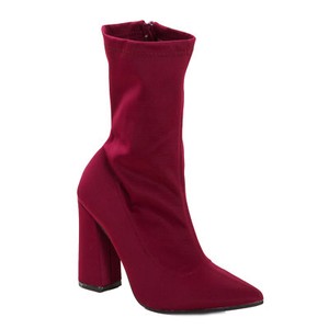 Botas de mujer botines rojos de ante | Compra online en eBay