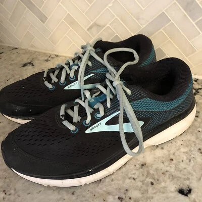 Brooks Womens Dyad 10 Running Sneakers Blue Black Jogging Shoes 10 M - Image 1 of 4