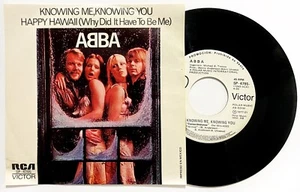 ABBA Knowing Me Knowing You 7” Vinyl Promo Single 1977 MEXICO RCA Victor - Picture 1 of 5