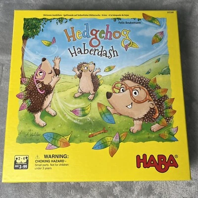 HABA Hedgehog Haberdash Color Matching Memory Game for Ages 3+ | NEW/SEALED - Image 1 of 4