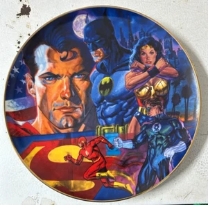JUSTICE LEAGUE COLLECTOR Ltd Ed PLATE #396/2500 Brian Stelfreeze Warner Bros JLA - Picture 1 of 4