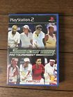 Smash Court Tennis Pro Tournament  (Sony PlayStation 2, 2002) + Manual PS2