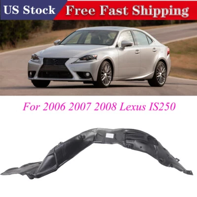 For Lexus IS350 2006-2008 Front Left Side Fender Liner LX1250112C Foto 1 de 4