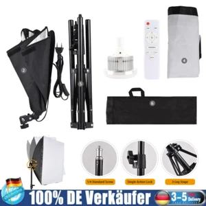 Softbox Set Fotostudio, 40X40cm Softbox 85W LED Fotolicht mit Stativ, 7500K - Bild 1 von 9