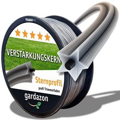 Gardazon Freischneider Faden mit Verstärkung- Trimmerfaden 2mm 3mm extrem scharf
