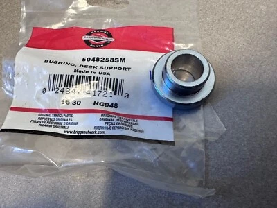 Nuevo de Lote Antiguo Genuino Murray 5048258SM Buje Briggs 5048258 Pargo Cubierta Soporte Foto 1 de 2