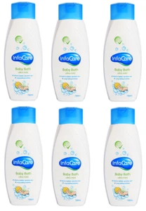 Infacare Baby Bath 750ml Pack of 6 Ultra Mild and Gently Clean Sensitive Skin - Picture 1 of 2
