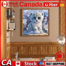 5D DIY Full Round Drill Diamond Painting Tiger Kit Art Home Decoration (DG) CA