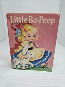 Helen Wing Vtg LITTLE BO PEEP 60s vtg Rand McNally Junior Elf Book - Picture 1 of 7