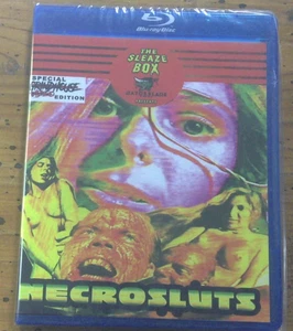 Necrosluts Grindhouse Edition Blu-Ray Horror  Sealed - Foto 1 di 2