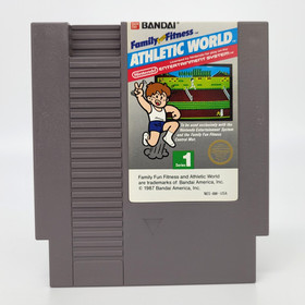 Family Fun Fitness Athletic World - Modulo Nintendo NES - PAL B -...