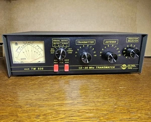 Zetagi TM 535 TRANSMATCH TUNER ROS TOS SWR POWERMETER  RADIO CB CIBI ( MFJ DAIWA - Foto 1 di 10