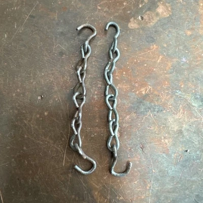 Vintage Tonka Step Side Pickup Truck Tailgate Chains Set 1954,1955,1956,1957, - Image 1 of 3