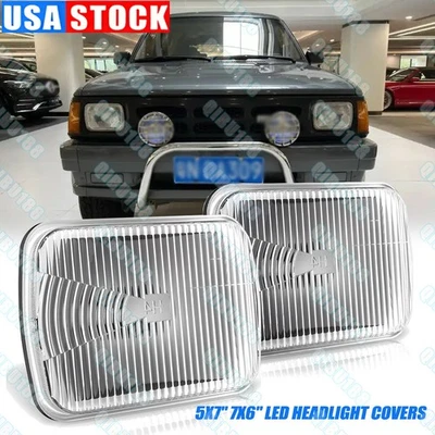 Faros LED 2x7" 7X6" pulgadas aspecto original para Mazda B2000 B2200 B2600 Foto 1 de 4