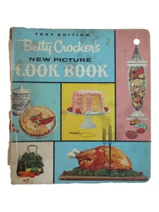 Vtg 1961 TEXT EDITION Betty Crocker's New Picture Cook Book (3) - Picture 1 of 7