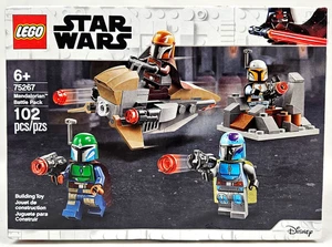 LEGO STAR WARS SET 75267 MANDALORIAN BATTLE PACK NEW IN DAMAGED BOX SHIPS FREE!! - Picture 1 of 3