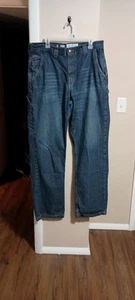 Pantalones de mezclilla Lapco FR resistentes al fuego azul carpintero P-Indc 10 talla 36x36 - Imagen 1 de 15