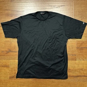 Green Coast Yachting Outfits T Shirt Men M Black Short Sleeve Pure Cotton Luxury - Picture 1 of 12