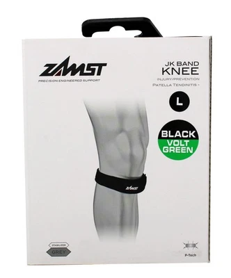 Zamst JK Band Knee Support Brace Large Volt Green - Image 1 of 2