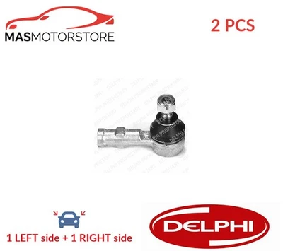 TRACK ROD END RACK END PAIR DELPHI TA1541 2PCS I NEW OE REPLACEMENT - Image 1 of 4