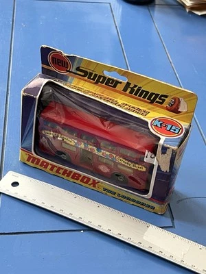 Vintage Matchbox Superkings K-15 The Londoner Bus, Carnaby Street, 1973, Boxed - Image 1 of 4