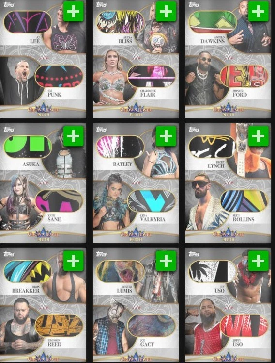 [DIGITAL] Topps Slam - Crown Jewel 25 S1 - White Double Relic - Pick - Image 1 of 1