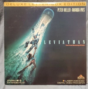 Leviathan, The True Meaning Of Fear. (Laserdisc) 1989 (Peter Weller) - Picture 1 of 7