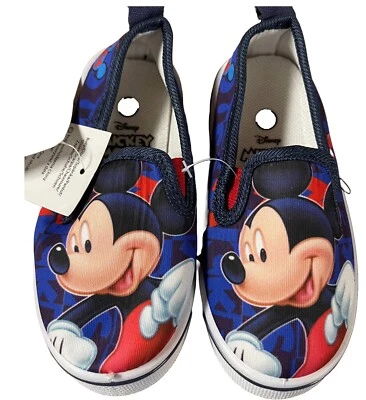 Mickey Maus Slipper Sneaker Kinderschuhe Disney  Größen: 24 25 26 27 28 29 30 31 - Bild 1 von 4